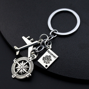 1 ud. Llavero de avión con colgante 'Donde quiera que vayas', Joyería artesanal de amistad, Regalo DIY para viajeros - Product Image 6