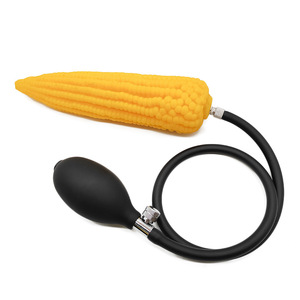 Boutique sexy masturbation féminine gode vibrateur en silicone <span class=keywords><strong>concombre</strong></span> maïs aubergine godes végétaux - Product Image 5