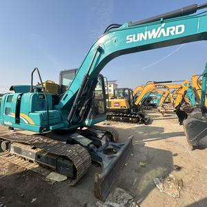 Excavatrice Sunward Swe90E avec une masse opérationnelle de 9 tonnes, composants principaux incluant moteur, boîte de vitesses, pompe, roulement - Product Image 4