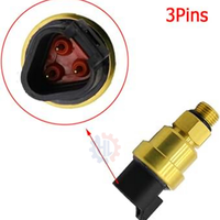 Sensor de Presión para Maquinaria de Construcción 161-1703 1611703 1978393 197-8393 para Excavadora E320B E325D E328D E330C