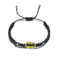 Bracelet magnétique en forme de cœur fait main, réglable, assorti pour les couples, avec breloque animale