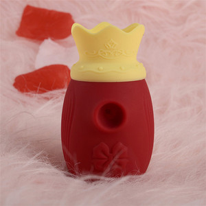 Rose Crown <strong>Suction</strong> Tongue Vibrator Female Pussy Breast Nipple <strong>Clitoral</strong> <strong>Stimulator</strong> - Product Image 5