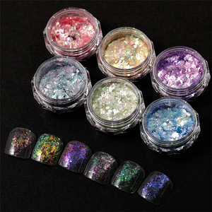 20g Aurora Chrome Mirror Nail Powder Ice Scale Snow Velvet Effect Pigment for Gel Polish Nail Art - Product Image 2
