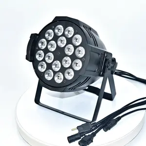 HAT rgbw 18 leds sound activated stage 18 pieces 10w par light spot rgb led par 18 x 10w