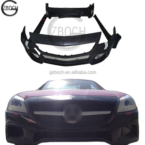 Venta al por mayor Kit de carrocería para <span class=keywords><strong>Mercedes</strong></span> <span class=keywords><strong>Benz</strong></span> R172 <span class=keywords><strong>SLK</strong></span> Clase <span class=keywords><strong>2013</strong></span> + a WD estilo coche parachoques delantero trasero parachoques lateral falda - Product Image 1