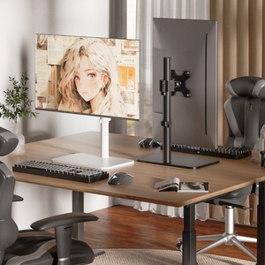 Soporte de Monitor de Computadora Giratorio y Ajustable en Altura, Sin Perforaciones, de Gran Capacidad de Carga, para Pantallas de 34/38/43 Pulgadas - Product Image 5