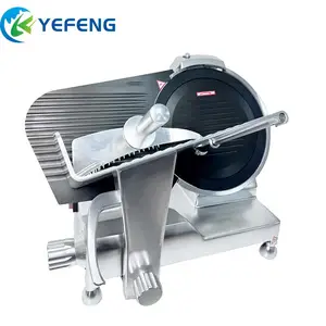 Máquinas de procesamiento de carne de China, máquina cortadora de carne para carnicero, cortadora de carne con recubrimiento antiadherente