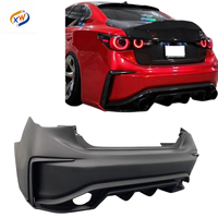 Pour Infiniti Q50 : Amélioration du pare-chocs, édition Peak, spoiler arrière double sortie simple, kit carrosserie