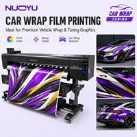 Imprimante d'étiquettes adhésives 1,8 m avec carte Hoson I3200E, machine d'étiquetage grand format CMYK, vente en gros OEM