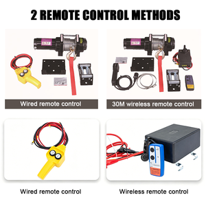 ¡Oferta! Cabrestante Eléctrico de Alta Calidad 12V, Duradero, para Remolque y Recuperación, <span class=keywords><strong>con</strong></span> Cable Sintético y Control Remoto - Product Image 4