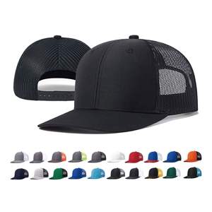 Casquette Trucker Personnalisée à 6 Panneaux avec Broderie 3D et Multi-Imprimés, Unisexe, en Maille, Fermeture <span class=keywords><strong>Snapback</strong></span>, Couleurs Pastel pour Utilisation en Extérieur - Product Image 1