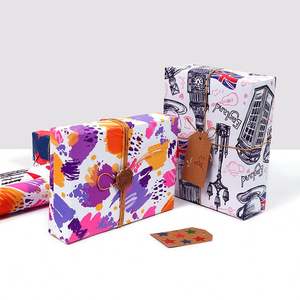 Rollos de Papel de Seda Desechables de Alta Calidad al por Mayor para Cumpleaños, Serie de Arte Abstracto, Papel de Envolver para Embalaje, Artesanía Superior - Product Image 6