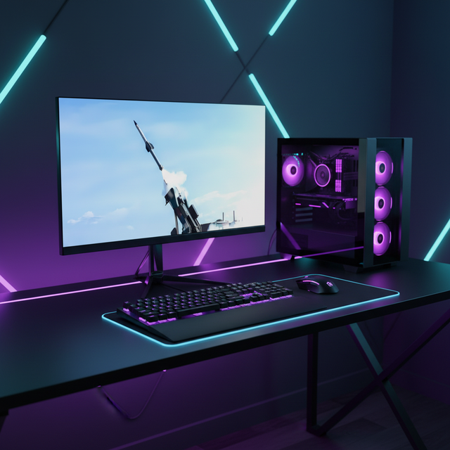 Pineeon Gaming Monitor Open Frame Monitor for Wide Viewing Angle