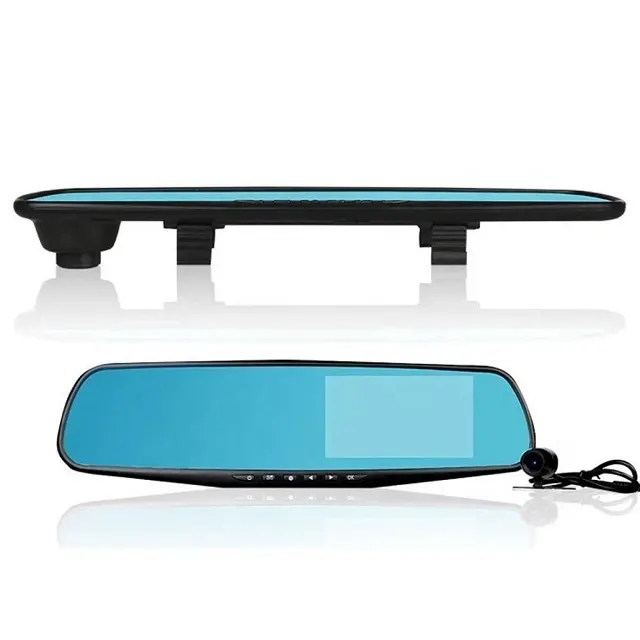 Dual Lens Rearview Mirror Digital Video Recorder Full HD 1080P Car Dvr Camera Camcorder