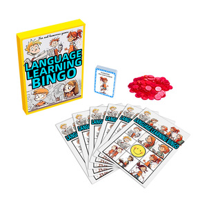 Customized Parent Child Interactive <b>Bingo</b> Board Game Cards For Children English Educational 2 Players QM-802 - Product Image 2