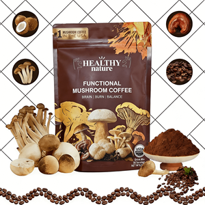 Caffè in Polvere Biologico 7 in 1 con Funghi <span class=keywords><strong>Reishi</strong></span> e Criniera di Leone - Supporto Immunitario Istantaneo per Adulti, Etichetta Privata OEM - Product Image 6