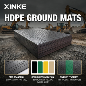 Tapetes de HDPE para Suelo a Precio de Fábrica, Logotipo y Color Personalizados, Suelo Temporal para Eventos al Aire Libre y Acceso a Obras de Construcción - Product Image 2