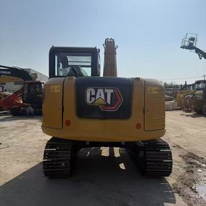 รถขุด CAT308E2 มือสอง อุปกรณ์หนักสำหรับงานก่อสร้าง รุ่นตีนตะขาบสีเหลือง - Product Image 1