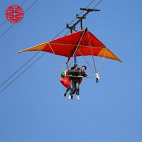 Tirolesas al Aire Libre, Columpios, Emocionante Aventura, Lugar Escénico, Tirolesa, Teleférico, Equipo de Teleférico