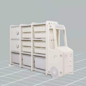 Storage Cabinet Cabinet Children Toy Storage Rack Storage Cabinet Large Capacity Multilayer Shelving Baby Toy Shelf Finishing Cabinet
