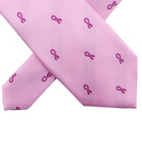 Cravates fines en microfibre de polyester tissé de haute qualité, roses, en satin, pour hommes, vente en gros personnalisée en Chine