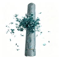 Confettis de fête, lance-confettis en papier coloré de 50 cm pour cérémonie d'ouverture