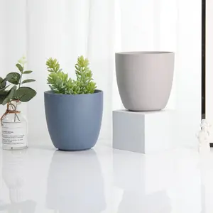 Home Decor Succulent Pots Ceramic Colorful Clay Flower Pots For Plants Succulent