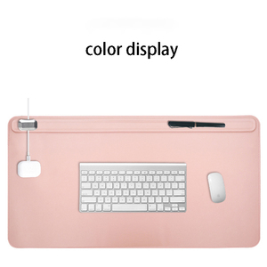 Lylong Hai Lớp Nhà Máy Sản Xuất Giá Rẻ Không Thấm Nước Văn Phòng Không Trượt Pu Da Bàn Lớn Tùy Chỉnh Chuột Pad - Product Image 5