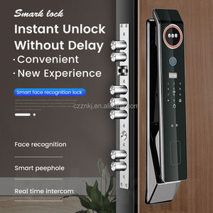 セキュリティ木製ドア用スマートロック デジタルパスワード Usmart Go Wifi スマートドアロック カメラ付き - Product Image 2