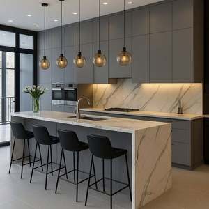 Si populaire Australie Armoire de cuisine modulaire moderne de luxe haut de gamme - Product Image 4