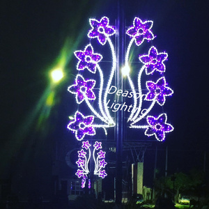 Luces Decorativas LED 2D <span class=keywords><strong>para</strong></span> Exteriores, con Motivos Navideños, <span class=keywords><strong>de</strong></span> PVC, <span class=keywords><strong>para</strong></span> <span class=keywords><strong>Decoración</strong></span> <span class=keywords><strong>de</strong></span> Calles en <span class=keywords><strong>Navidad</strong></span>, con Clasificación IP65 - Product Image 2