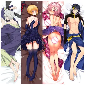 Cuscino decorativo per il corpo di dimensioni personalizzate cartoon adp anime dakimakura stampa otaku giapponese hug dakimakura