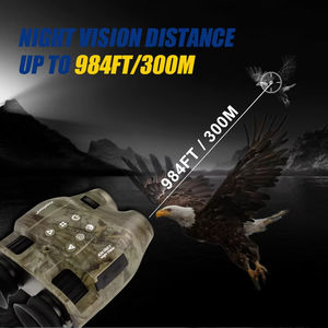 थर्मल इमेजिंग दूरबीन लाल डॉट 850nm नो-चमक इन्फ्रारेड यर नाइट विजन स्कोप 5x डिजिटल ज़ूम - Product Image 5