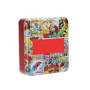 Nuevo diseño de rompecabezas de dibujos animados, juego magnético de estaño cuadrado para niños, caja de lata de almacenamiento de dulces y Chocolate - Product Image 3