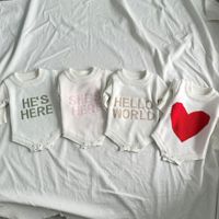 Pasgeboren baby hart jacquard gebreide romper 100% katoen gebreide romper met lange mouwen Valentijn baby fotografie outfit