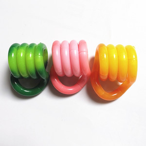 Rainbow Circle Sensory Fidget Cube <strong>Toy</strong> Anti-stress Sensory <strong>Tangles</strong> for Kids Adults Rope Twist <strong>Toy</strong> - Product Image 2