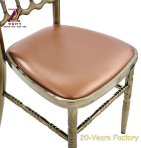 Mariage de luxe Chaises Tiffany Dîner empilable d'événements Chaise pour table de restaurant - Product Image 6