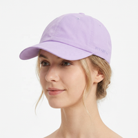 Casquette en nylon non structuré bleu marine personnalisée en polyester à séchage rapide logo brodé à la main avec losange léopard fabriqué en Oxford
