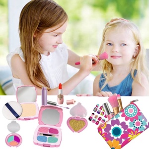 Faire semblant de jouer filles EVA cosmétique jouets <span class=keywords><strong>jeu</strong></span> enfants pas réel <span class=keywords><strong>maquillage</strong></span> ensemble habiller beauté enfants bébé <span class=keywords><strong>maquillage</strong></span> avec 19 pièces - Product Image 5
