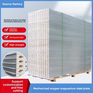 Máy móc sản xuất magiê oxychloride Hội Đồng Quản trị bụi-miễn phí hội thảo chống cháy bánh sandwich bảng phân vùng tường trần lõi - Product Image 3