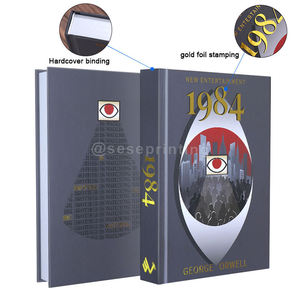 Impresión Offset CMYK Personalizada, Impresión de Libros Comerciales, Tapa Dura Resistente con Encuadernación Perfecta, Papel Recubierto, Estampado en Dorado - Product Image 3