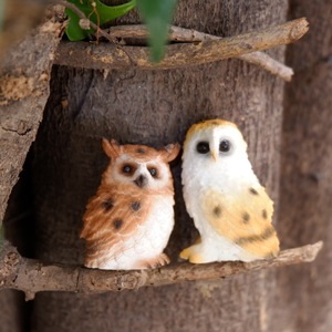 ขายส่งชุดทำสวนจิ๋ว DIY สไตล์เทพนิยาย ต้นบอนไซ มอส ตกแต่งสวนจิ๋ว นกฮูกน่ารัก บ้านตุ๊กตา ตกแต่งต้นไม้จิ๋ว ของตกแต่งสร้างบรรยากาศ - Product Image 1