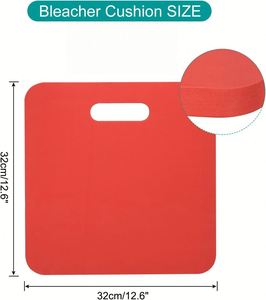 Cojín de Asiento para Gradas de Estadio, Personalizable con Logotipo y Color, Ligero, Portátil, Antideslizante, de Espuma EVA, para Exteriores, Familiar - Product Image 2