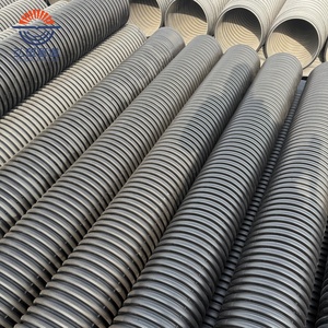 Tubo de Drenagem de Alta Pressão Novo, Tubo Corrugado HDPE de Parede Dupla com Interior Liso - Product Image 4