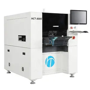 Hete Verkoop HCT-800S Hoge Snelheid Volautomatische Pcb Productielijn Led Chip Dob Machines Smt Pick En Plaats Machine