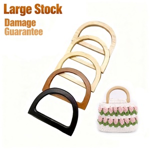 <span class=keywords><strong>Asas</strong></span> de madera en forma de D de 12x8.5cm <span class=keywords><strong>para</strong></span> bolsos, repuestos de <span class=keywords><strong>asas</strong></span> de madera <span class=keywords><strong>para</strong></span> carteras, accesorios <span class=keywords><strong>para</strong></span> la fabricación de bolsos de ganchillo DIY - Product Image 2