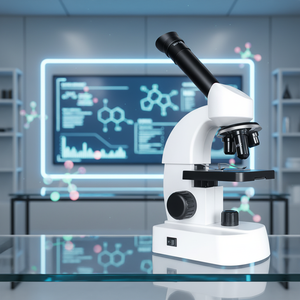 科学生物実験 家庭学習玩具 ミニハンドヘルド単眼鏡 子供用顕微鏡 - Product Image 1