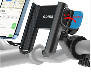 2025S Linh Hoạt Xe Đạp/Xe Máy Tay Lái Người Giữ Điện Thoại Có Thể Điều Chỉnh Clip Sửa Chữa Carbon Thép Điện Thoại Di Động Núi Đi Xe Đạp Phụ Kiện - Product Image 3