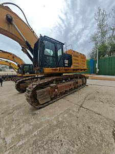 รถขุดมือสอง CAT 374 Next Gen 374D 374FL 74 ตัน รุ่นใหม่ เครื่องยนต์ CAT C15B สำหรับงานหนัก พร้อมบุ้งกี๋หิน หัวต่อแบบเร็ว และสายส่งกำลังสำหรับหัวเจาะ - Product Image 4