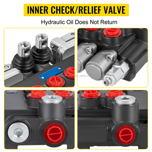 6-Spool Directionele Hydraulische Regelklep 11 Gpm 4500psi Joystick Met Dubbele Actie - Product Image 5